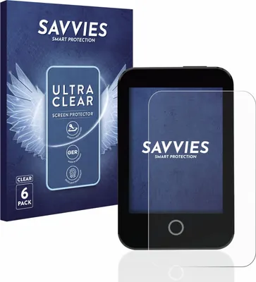 Produktbild von 6x Für Medtrum Touchcare nano CGM Schutzfolie Savvies Displayschutz Display Schutz Folie Klar Transparent