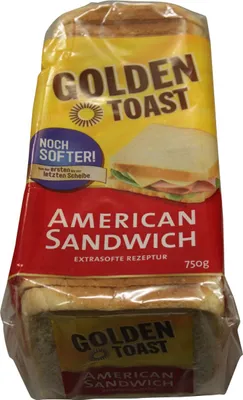 Produktbild von Golden Toast American Sandwich 750g
