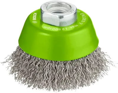 Produktbild von PRO Stainless Steel clean Topfbürste, 65 x 0,3 mm, Gewinde