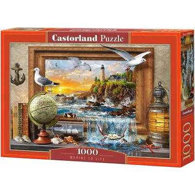 Produktbild von CASTORLAND Puzzle Der Hafen wird lebendig 1000 Teile