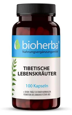 Produktbild von Bioherba Tibetische Lebenskräuter 100 Kapseln
