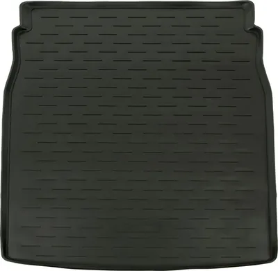 Image de Tapis De Coffre Caoutchouc Premium Pour BMW 5 Series E60 2003-2010 Sedan, Bord Haut, Antidérapant, Inodore, Toutes Saisons