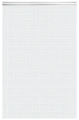 Alu-Kettenvorhang 90x200 cm, Insektenschutz, Silber