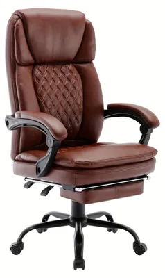 Obrázok produktu pre Ergonomická kancelárska stolička – Kancelárska stolička s podnožkou – Kancelárska stolička – Kancelárska stolička s vysokým operadlom