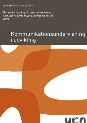 Produktbild von Kommunikationsundervisning i udvikling