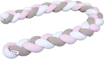 Produktbild von Babybay 501970, Beige, Rose, Weiß, Einfarbig, Baumwolle, Polyester, Maschinenwäsche, 40 °C