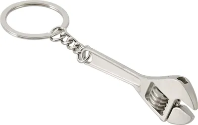 Produktbild von Mini kreative Simulation Schraubenschlüssel Schlüsselanhänger solide Metall Werkzeuge Schlüsselanhänger Geschenk