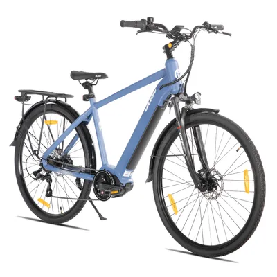 Produktbild von Hiland 27 Zoll Elektrofahrrad für Erwachsene, leichter Aluminiumrahmen, 7-Gang, hydraulische Scheibenbremsen, 250-W-Motor, 36-V-Akku mit 10,4 Ah