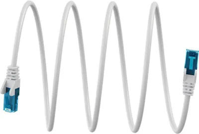 Productafbeelding van Goobay 79244 CAT 6A netwerkkabel, U/UTP, wit, 20 meter