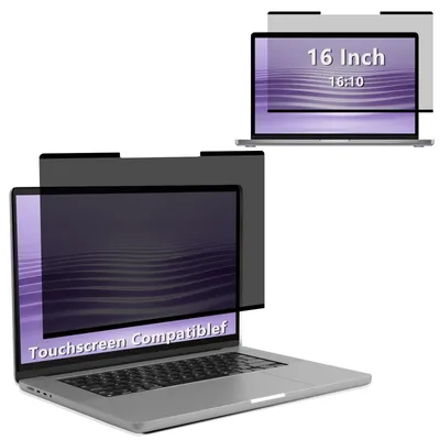 Imagen del producto de Filtro de privacidad de 16 pulgadas para monitor, con protección contra la luz azul