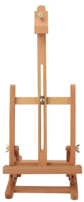 H-Frame Staffelei aus Holz, verstellbar 0-90° für Malen