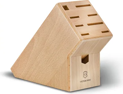 Image de Swiss Classic, bloc à couteaux, bois de hêtre, vide
