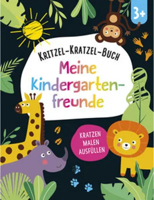 Produktbild von Kritzel-Kratzel-Buch Meine Kindergarten-Freunde