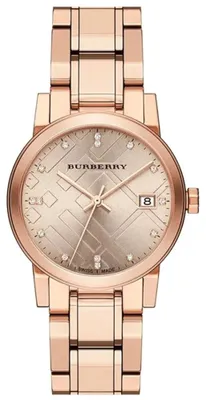 Produktbild von Damenuhr Burberry Dimond BU9126, Roségold