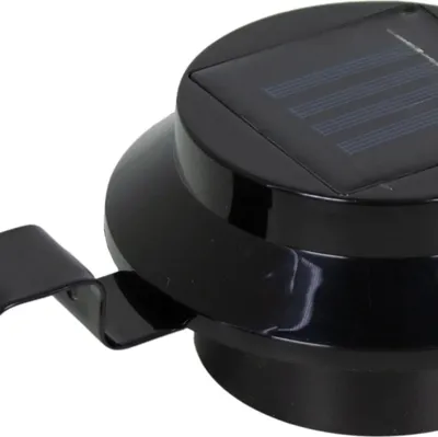 Zdjęcie produktu dla Lampka solarna na rynnę deszczową Genius Ideas - zestaw 3 sztuk