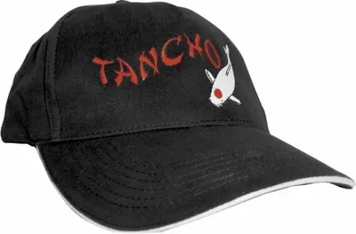 Produktbild von Baseballcap mit Einstickung - Tancho Koi - KO250 schwarz