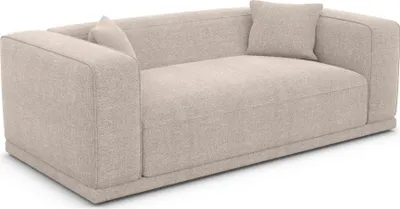 Produktbild von Strukturstoff 3-Sitzer Couch Diora Beige