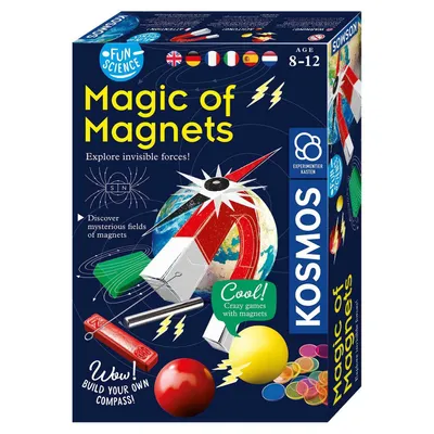 Obrázok produktu pre Kosmos Fun Science Magic of Magnets, Magnetizmus, 8 rok / roky, Modrá