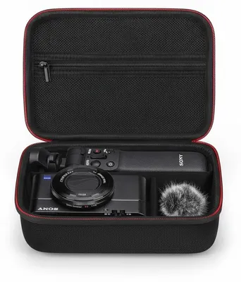 Immagine prodotto di InAndOutdoorMatch - Custodia protettiva per fotocamera - Nera - Per Sony ZV-1, Immagine generata dall'IA
