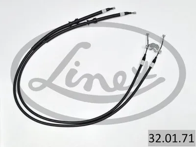 Produktbild von LINEX Handbremsseil 32.01.71 Hinten für OPEL Zafira A (T98) 1355/1157/1157mm