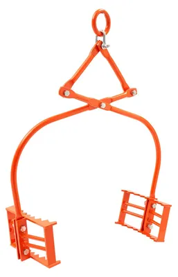 Obrázok produktu pre Lesnícka svorka VEVOR, 609 mm, 2-čeľusťová zdvíhacia svorka, nosnosť 500 kg, ozubená čeľusť, háková svorka na kamenné a mramorové bloky