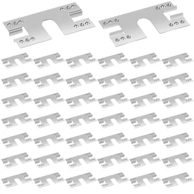Productafbeelding van Set van 50 PV Aardingsklemmen voor Zonnepanelen, 28 x 50 mm