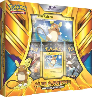 Produktbild von POKÉMON 25961 PKM POKÉMON Alola-Raichu Kollektion DE