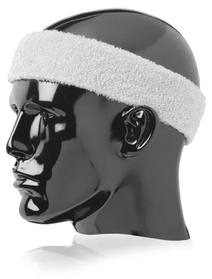 Image de Bandeau de sport Zweetband - Blanc