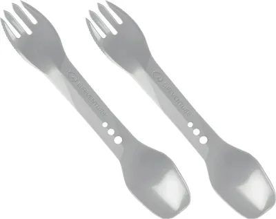 Zdjęcie produktu dla Lifeventure Ellipse Spork 2 Units Grey Grey jeden rozmiar