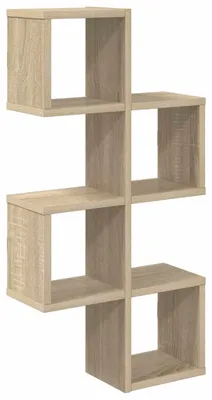 Obrázok produktu pre Nástenná polica Sonoma, dubový Imitácia, 39 x 15 x 76 cm