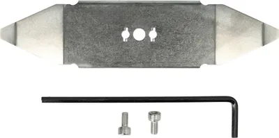 Produktbild von vhbw Ersatz-Messer kompatibel mit Robomow 22AXGAAA619, 22AXDAHD619, 22AXDBAA619, 22AXGAAD619, 22AXGAKD619 Rasenmäher - Ersatzklinge Silber, Edelstahl