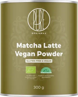 Immagine prodotto di BrainMax Pure Matcha Latte Vegan, 300 g