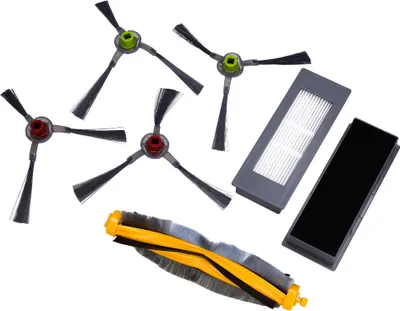 Obrázok produktu pre Náhradné príslušenstvo pre iRobot Roomba Combo (4x bočné kefy, 2x filter, 1x rotačný valec)
