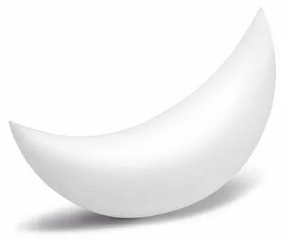 Productafbeelding van Drijvende, opblaasbare zwembadlamp Moon LED, 135 x 89 x 43 cm, INTEX 68693