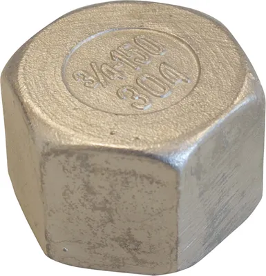Produktbild von V2A Kappe IG / Sechskant, 1"