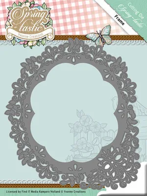 Produktbild von Stanzschablone - Yvonne Creations - Spring-tastic - Rahmen