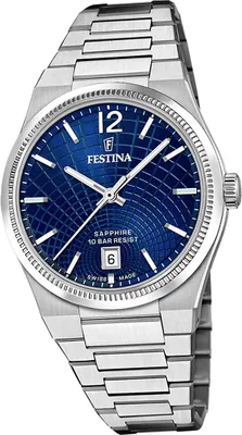 Produktbild von Festina Damenuhr Swiss Made Armbanduhr Edelstahl silber D2UF20052/7