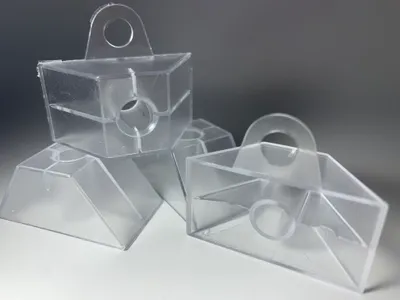 Produktbild von Trapez Abstandhalter Kunststoff mit Schraublasche für Trapezprofil 70/18 100 Stück