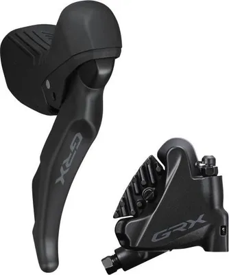 Produktbild von Shimano GRX Dual Control Hydraulic Disc Brake Lever Set STRX610L/BRRX820F Rechts 12 Schalthebel
