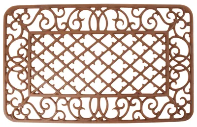 Image de Paillasson Eschert Design losanges rectangulaire 67 x 42 cm ; LH45