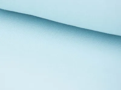 Produktbild von Sweatstoff Meterware Bio Soft dünn uni Hellblau 1,5m