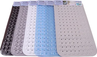 Produktbild von Badewanneneinlage Duscheinlage 70x38 cm Weiß Antirutschmatte Badeteppich Noppen Einlage Matte Baden Duschen