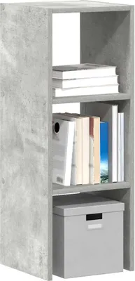Produktbild von "im " Bücherregal Stapelbar Betongrau 30x30x80 cm Holzwerkstoff - Kommoden CC24479