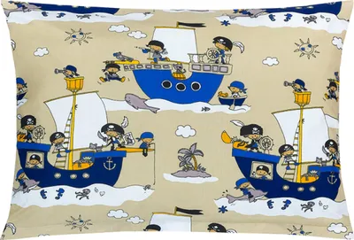 Produktbild von Kissenbezug aus Baumwolle - 40x60 cm - Blau