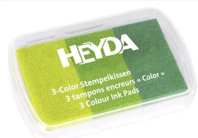 Produktbild von HEYDA 204888463, Grün, Grün, Unisex, 90 mm, 60 mm, 3 Stück(e)
