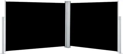 Obrázok produktu pre vidaXL Výsuvná bočná markíza čierna 140 x 1000 cm