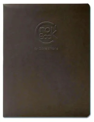 Produktbild von Clairefontaine Crok'Book 17x22 hoch 90g 24Bl grau