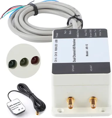 Obrázek produktu pro AR?12 Dvoukanálový přijímač AIS GPS USB Yacht Steamship NMEA Port Navigator Marine Electronics Receiver