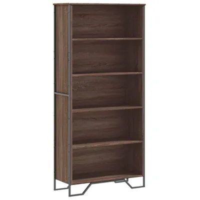 Zdjęcie produktu dla VidaXL 3295316, Brązowy, Dąb, 5 pół., Drewno, Drewno, 70 kg, 800 mm