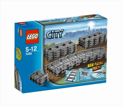 Obrázok produktu pre LEGO City 7499 Ohybné koľajnice